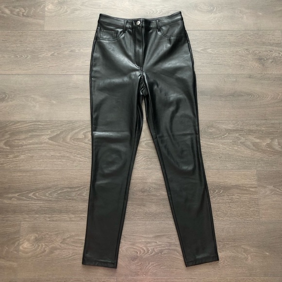 Wilfred Free vegan leather charm pants size 6 - Picture 2 of 8
